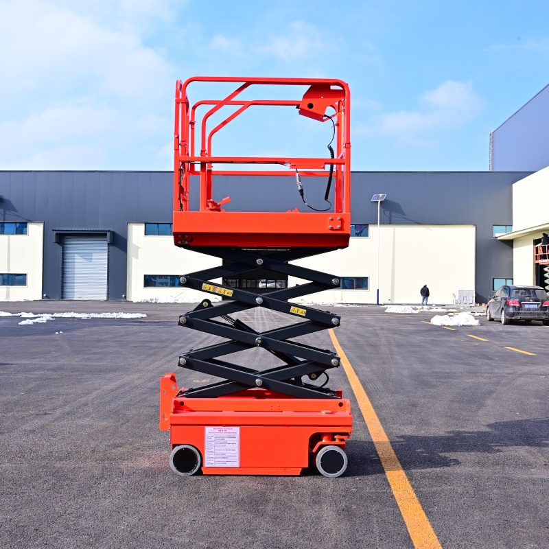 Electric Manual Lift Scissor Lifting