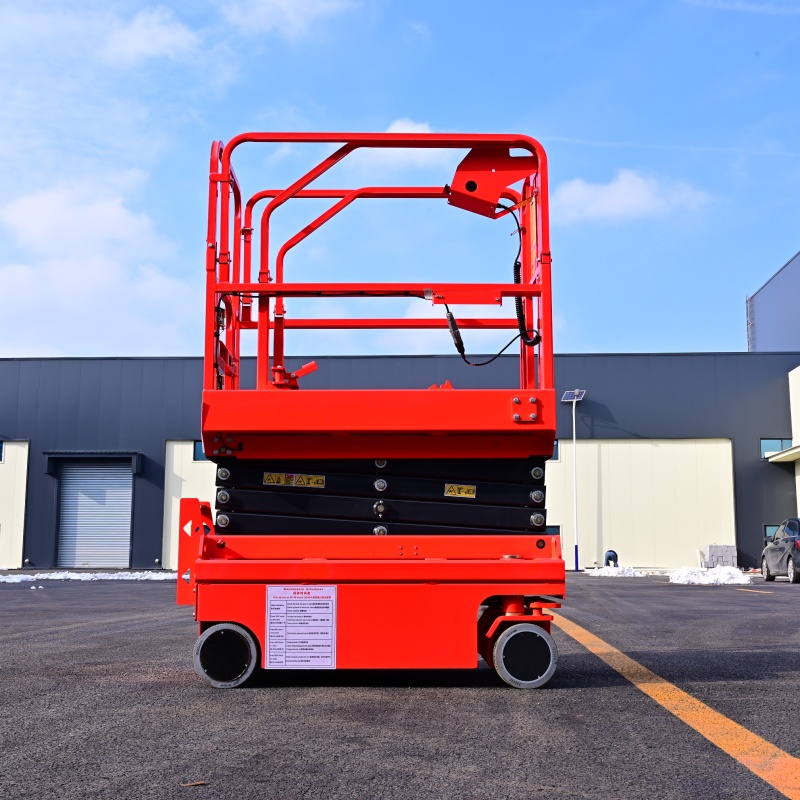 Electric Manual Lift Scissor Lifting