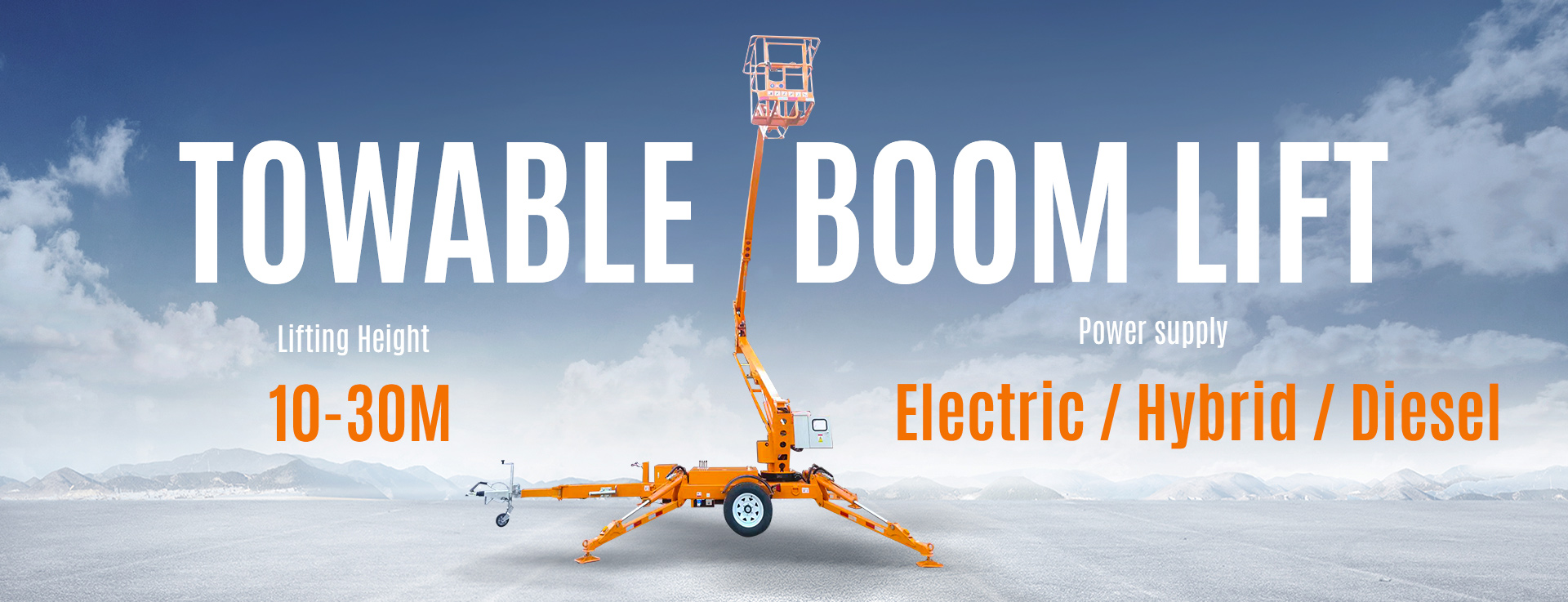 Towable Boom Lift
