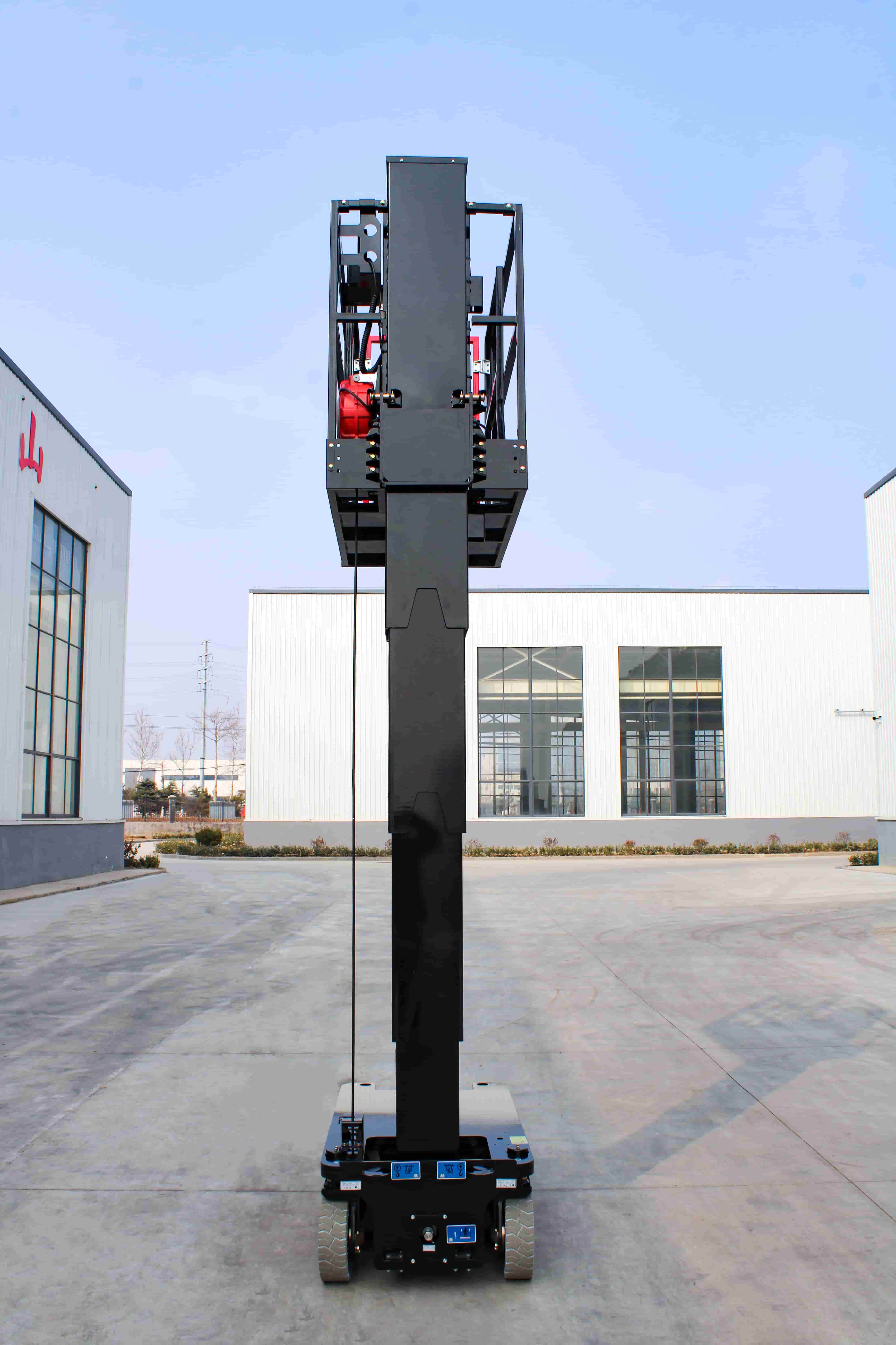 Driveable Vertical Mast Lift