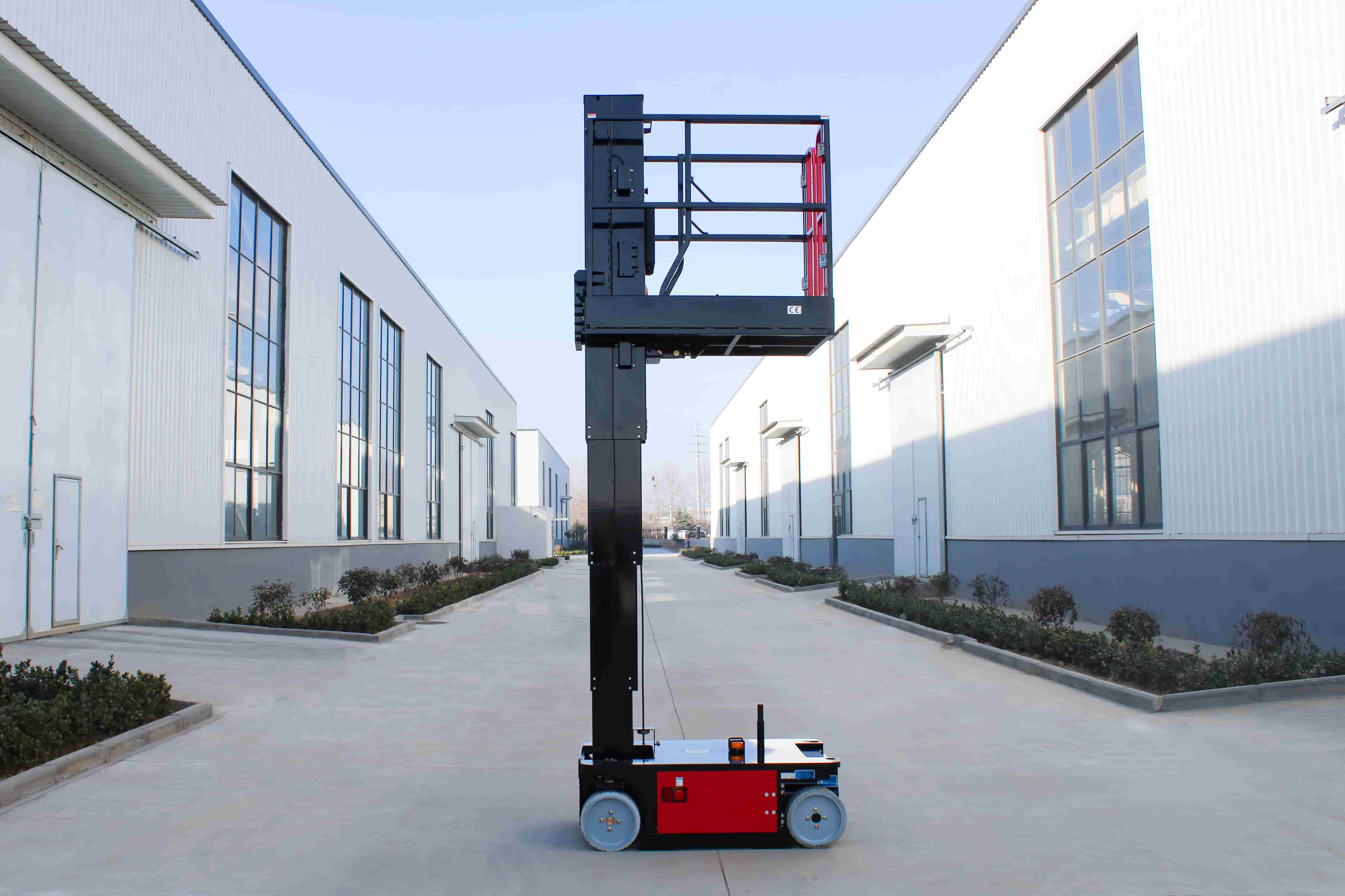 Driveable Vertical Mast Lift