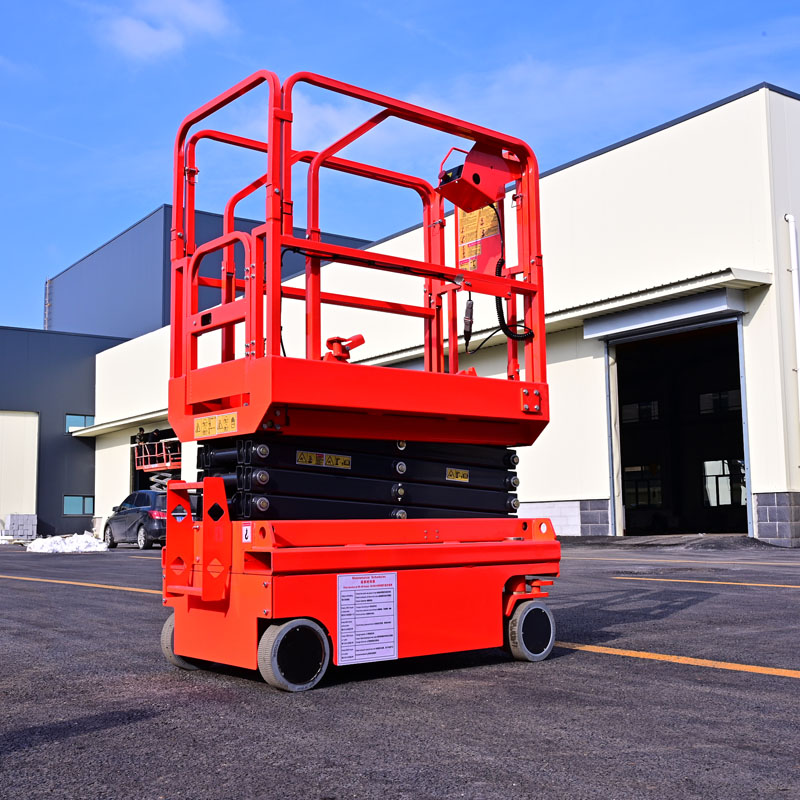 Elevador de tesoura autopropelido