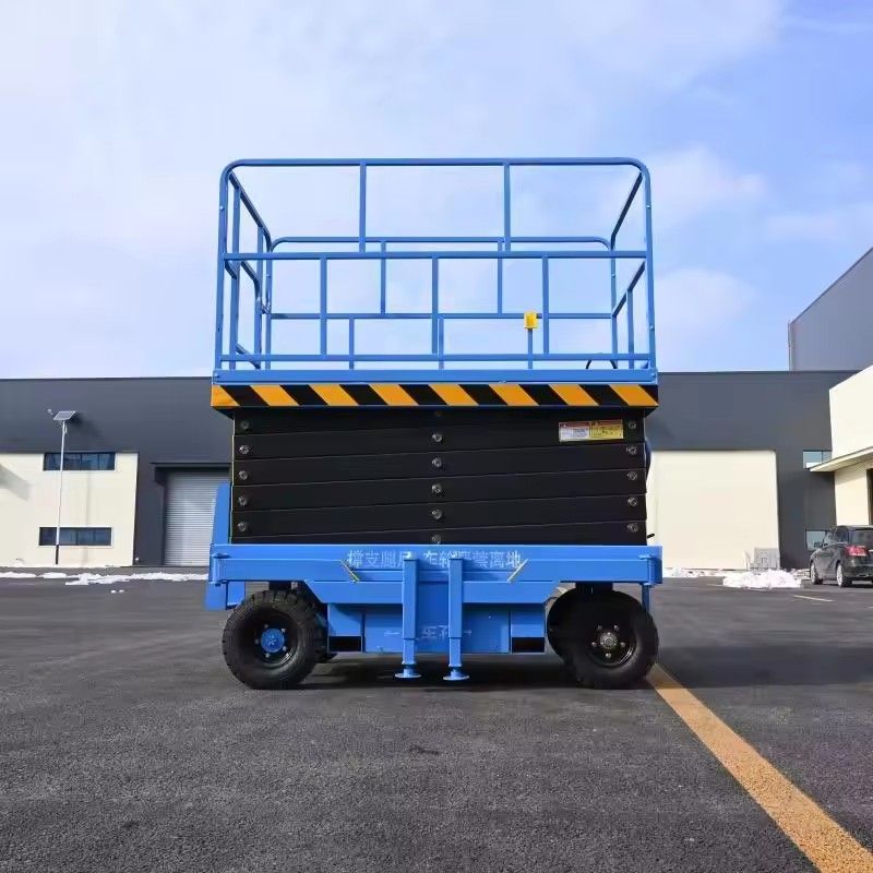 Hydraulic Industrial Mobile Scissor Lifts Electric Mini Scissor Lift Hydraulic Scissor Trolley Lift