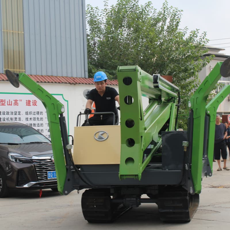 Self-propelled Mast Crawler Boom Lift