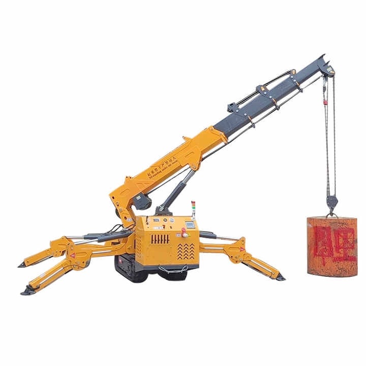 Roof Hydraulic Crane folding Telescopic Arm Crane hydraulic Leg Crane