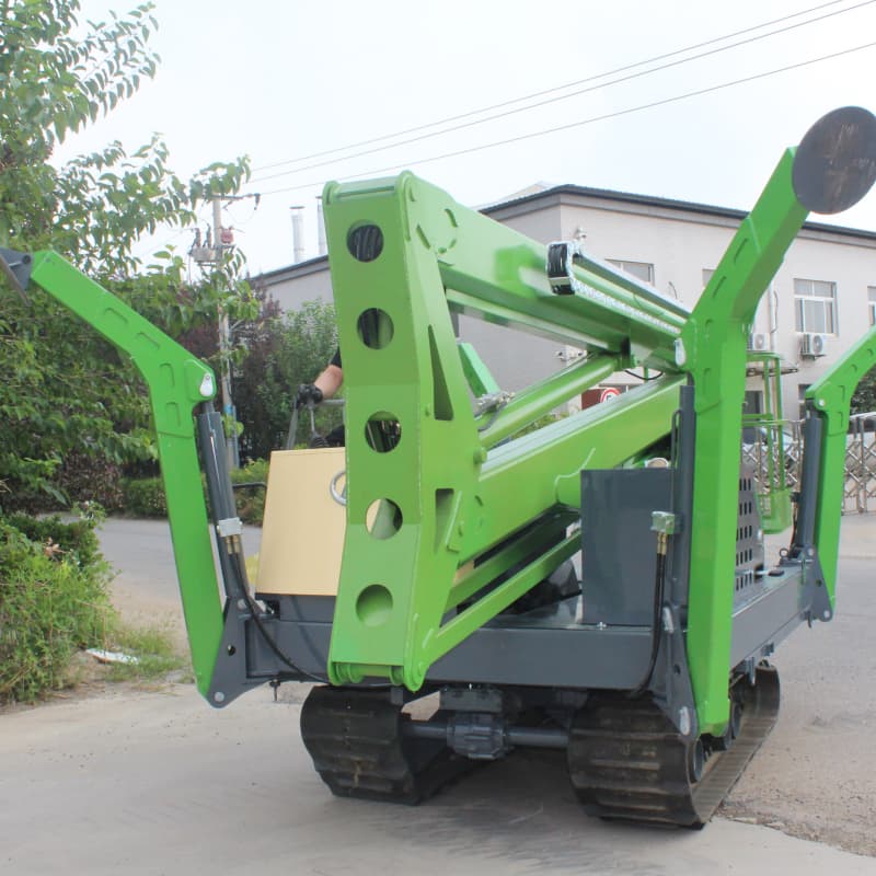 Self-propelled Mast Crawler Boom Lift