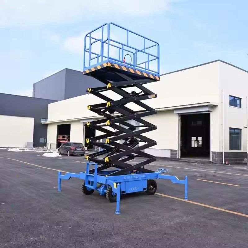 Hydraulic Industrial Mobile Scissor Lifts Electric Mini Scissor Lift Hydraulic Scissor Trolley Lift