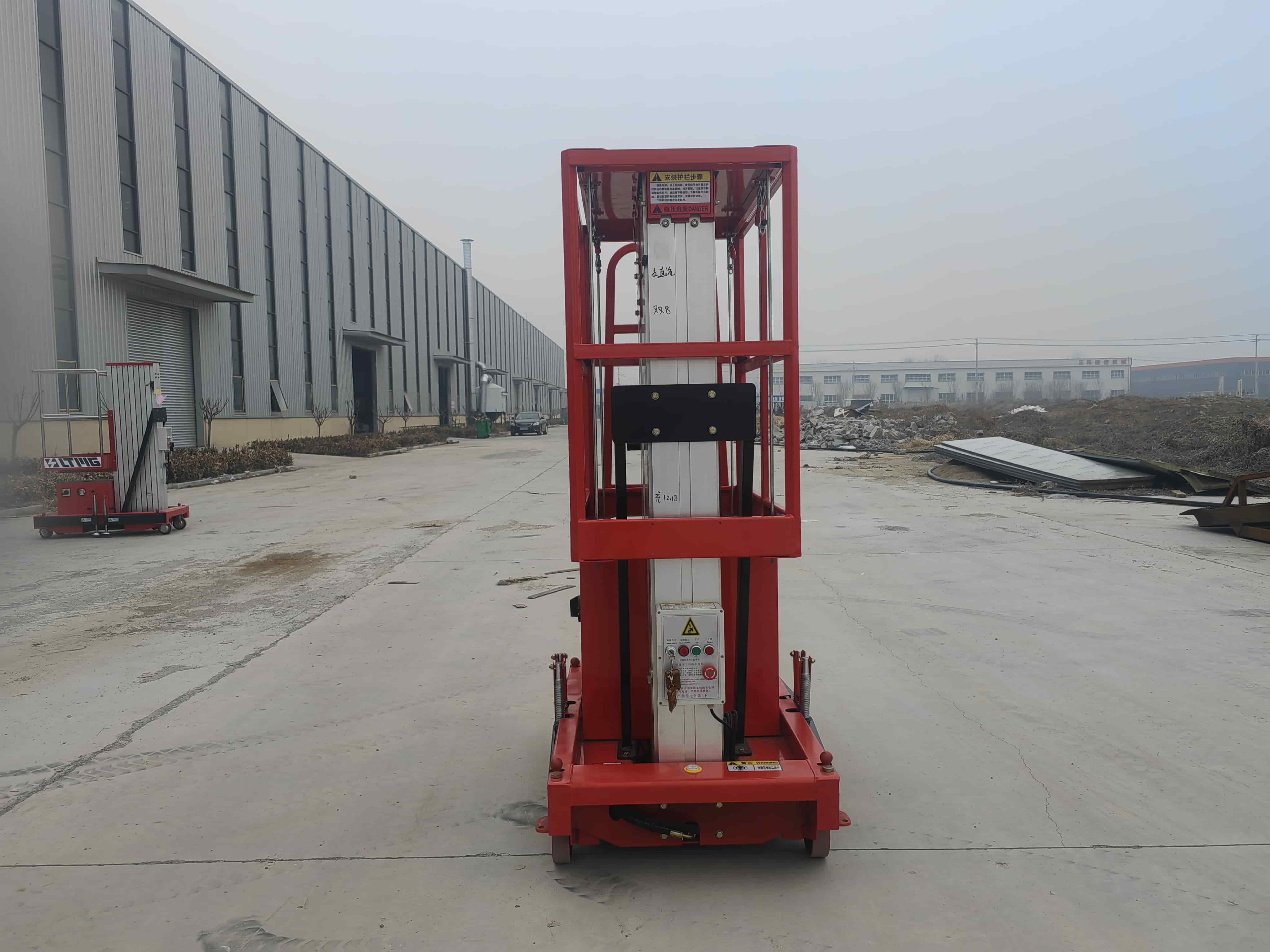 Driveable Vertical Mast Lift