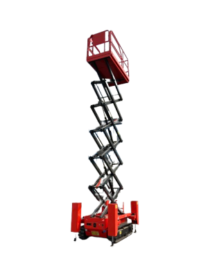 رافعة مقصية مجنزرة