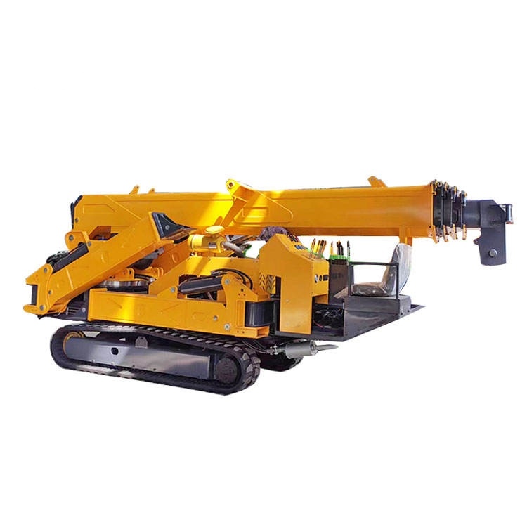 Self-unloading Crane multi-functional Lifting Transport Vehicle