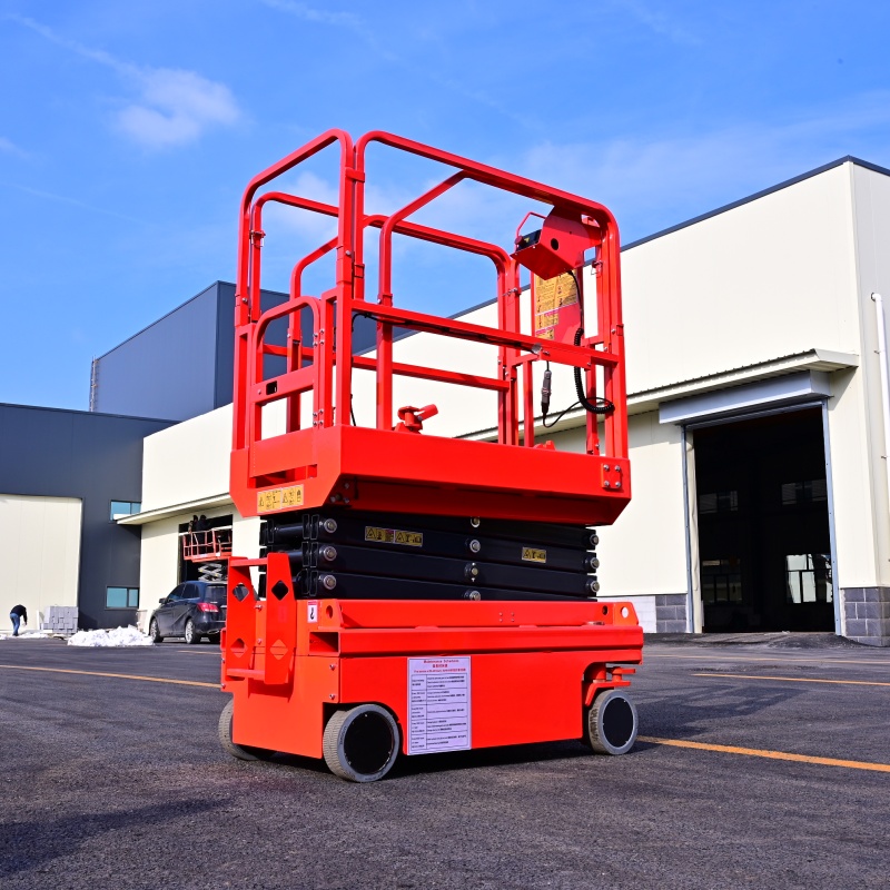 Electric Manual Lift Scissor Lifting